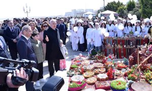 Sumqayıtda Novruz bayramı münasibətilə ümumşəhər bayram tədbiri keçirilib