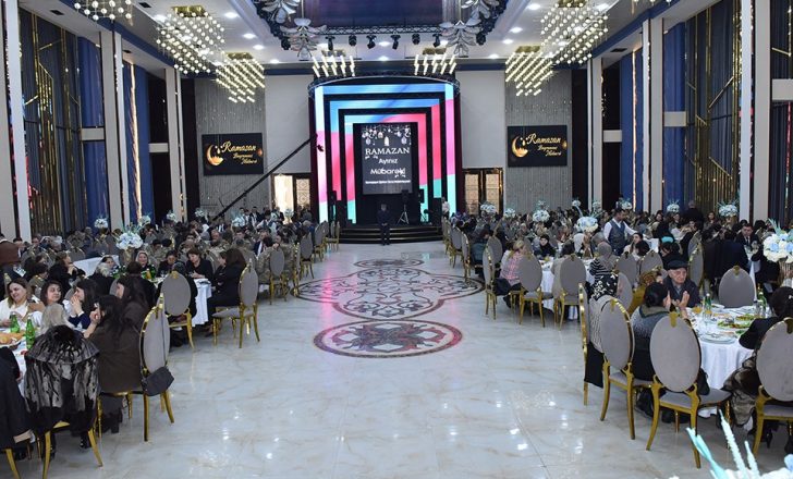 Sumqayıt şəhərində Ramazan ayı münasibətilə iftar süfrəsi təşkil olunub