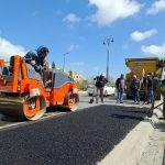 Sumqayıtda yağışın dağıtdığı yollar asfaltlanır – FOTO (VİDEO)