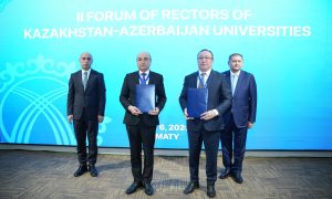 Sumqayıt Dövlət Universiteti Qazaxıstanın nüfuzlu ali təhsil müəssisələri ilə əməkdaşlıq memorandumları imzalayıb