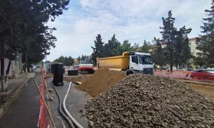 Sumqayıtda intensiv yağıntıların fəsadları aradan qaldırılır – FOTOLAR