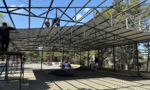 Sumqayıtda qanunsuz tikili sökülüb