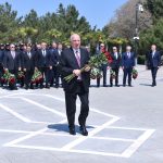 Sumqayıtda Ümummilli Lideri Heydər Əliyevin xatirəsi anılıb