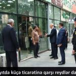 Sumqayıtda küçə ticarətinə qarşı reydlər davam edir