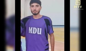 Futbol oynayarkən ölən tələbənin FOTOsu