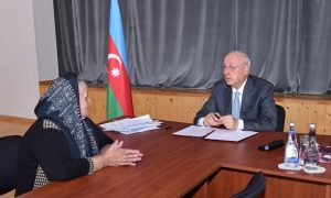 Zakir Fərəcov növbəti səyyar qəbul keçirib
