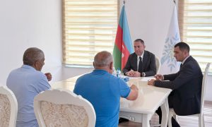 Tahir Mirkişili Sumqayıtda vətəndaş qəbulu keçirib