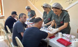 Sumqayıtda qanvermə aksiyası keçirilib