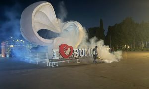 Sumqayıtda genişmiqyaslı dezinfeksiya işləri aparılır