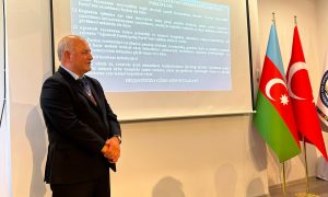 Sumqayıtlı iqtisadçı Şuşada Beynəlxalq Konfransda məruzə ilə çıxış edib